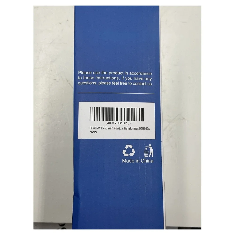 Dewenwils 60W Low Voltage Transformer 120V to‎ 12V DC Photocell Sensor HOSL02A
